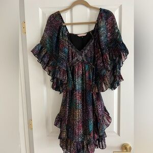 Rebecca Taylor Butterfly Dress Size 4